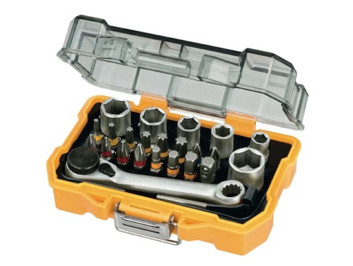 [DEWDT71516QZ] DT71516 Socket & Screwdriving Set, 24 Piece