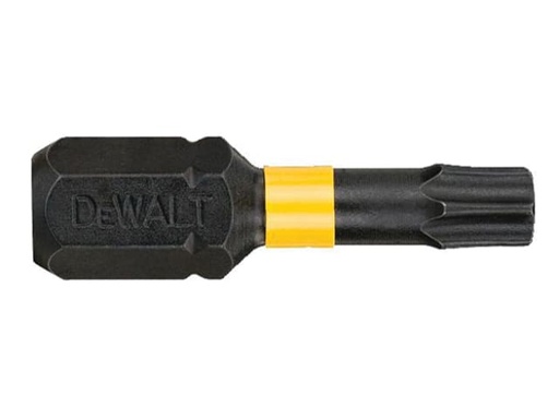 [DEWDT7382TQZ] Impact Torsion Bits TX25 x 25mm (Pack 5)