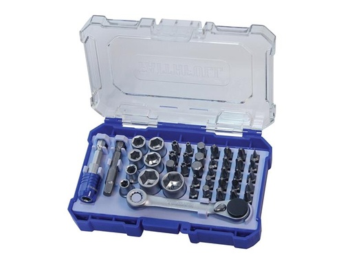 [FAISBSET42] Screwdriver Bit & Socket Set, 42 Piece