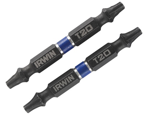 [IRW1923385] Impact Double-Ended Screwdriver Bits TORX TX20 60mm (Pack 2)