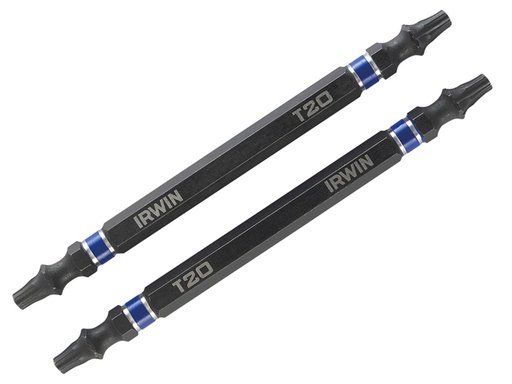 [IRW1923386] Impact Double-Ended Screwdriver Bits TORX TX20 100mm (Pack 2)