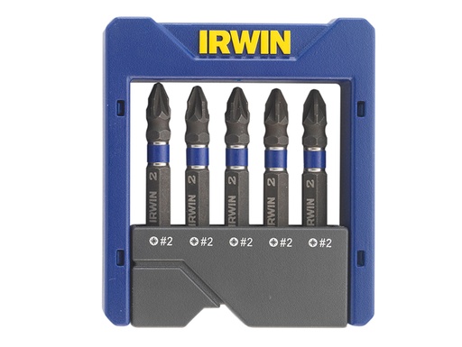 [IRW1923435] Pozidriv Impact Screwdriver Pocket Bit Set, 5 Piece