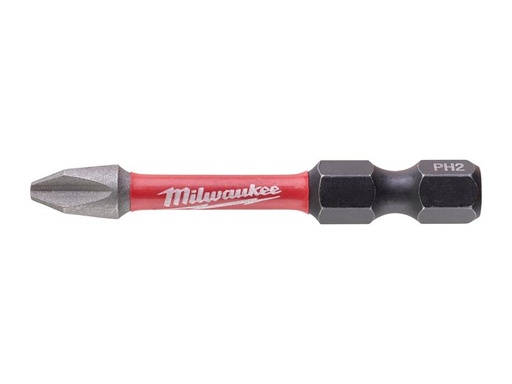 [MIL472048] SHOCKWAVE Impact Duty Bits PH2 x 50mm (Pack 10)