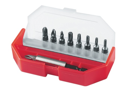 [STA168724] Phillips/Pozidriv/TORX Insert Bit Set, 10 Piece