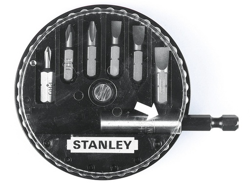 [STA168735] Slotted/Phillips Insert Bit Set, 7 Piece