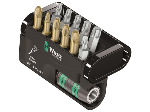 [WER057423] Bit-Check 12 Wood 1 Set, 12 Piece