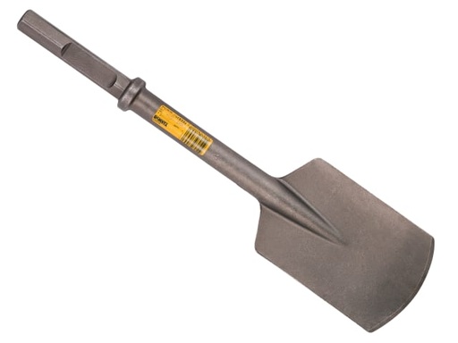 [DEWDT6928QZ] Steel Clay Spade 30kg 140 x 540mm