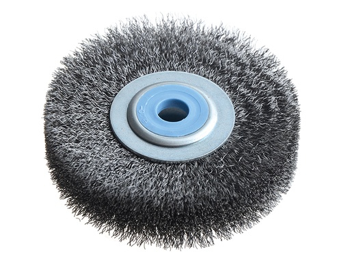 [LES312142] Wheel Brush D80mm x W18-20 x 10 Bore Steel Wire 0.20