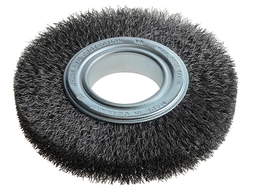 [LES345162] Wheel Brush D150mm x W23-25 x 50 Bore Set 3 Steel Wire 0.30