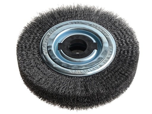 [LES366163] Wheel Brush D200mm x W40-45 x 80 Bore Set 4 +1 Steel Wire 0.30