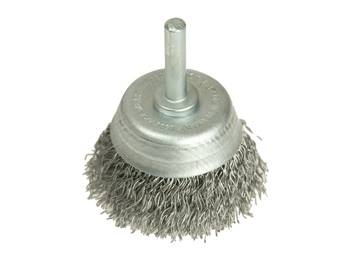 [LES43012307] DIY Cup Brush with Shank 50mm, 0.35 Steel Wire