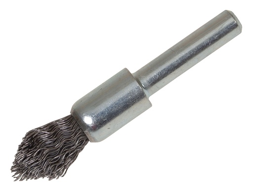 [LES451162] Pointed End Brush with Shank 12/60 x 20mm, 0.30 Steel Wire