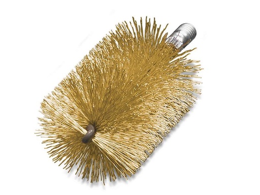 [LES506730] Threaded Tube Brush 30mm Brass Wire