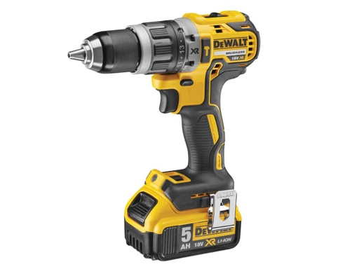 [DEWDCD796P1] DCD796P1 XR Brushless Combi Drill 18V 1 x 5.0Ah Li-ion