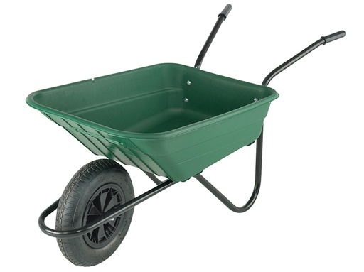 [WALBSHGPDD] Boxed 90L Green Polypropylene Wheelbarrow