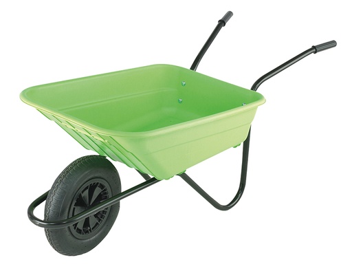 [WALBSHLMPDD] Boxed 90L Lime Polypropylene Wheelbarrow