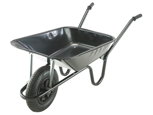 [WALCBPDD] 85L Black Contractor Heavy-Duty Builder's Wheelbarrow