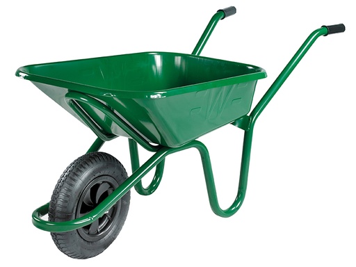 [WALEGPDD] 90L Green Heavy-Duty Endurance Wheelbarrow