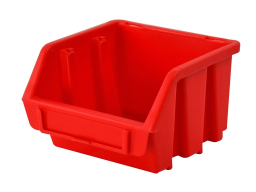 [FAITBBIN1] Interlocking Storage Bin Size1 Red 116 x 112 x 75mm