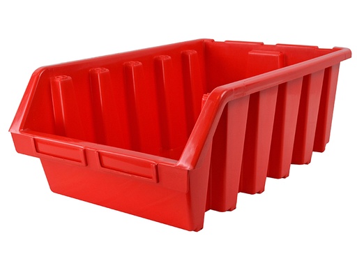 [FAITBBIN5] Interlocking Storage Bin Size 5 Red 333 x 500 x 187mm