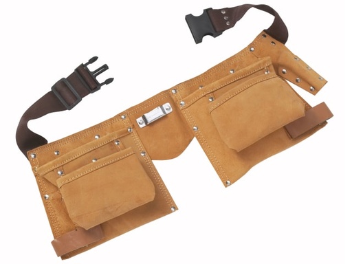 [B/S16332] Double Leather Tool Pouch - Regular