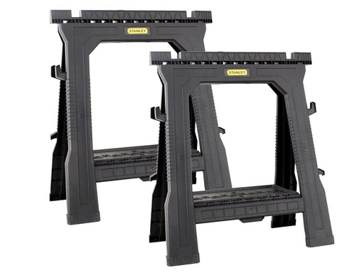 [STA170713] Folding Sawhorses (Twin Pack)