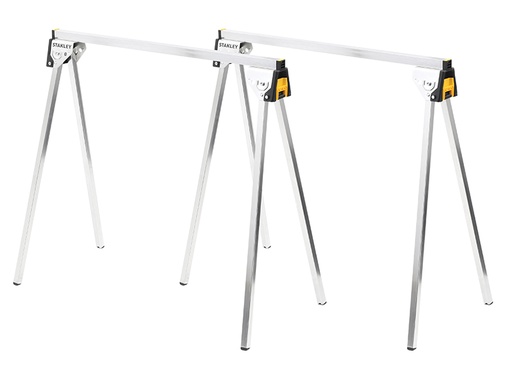 [STA181337] Essential Metal Sawhorses (Twin Pack)