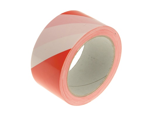 [FAITAPEHAZRW] Professional Self-Adhesive Hazard Tape Red/White 50mm x 33m