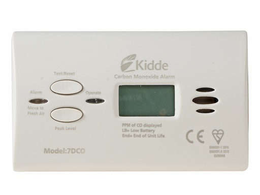 [KID7DCOC] K7DCO Digital Carbon Monoxide Alarm (10-Year Sensor)