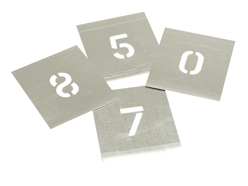 [STNF1] Set of Zinc Stencils - Figures 1in