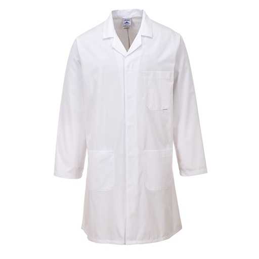 2852 Lab Coat - White