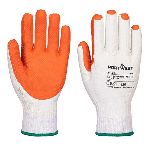 A135 Tough Grip Glove - Yellow/Orange