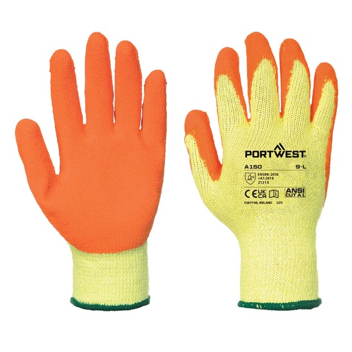 A150 Classic Grip Glove - Orange