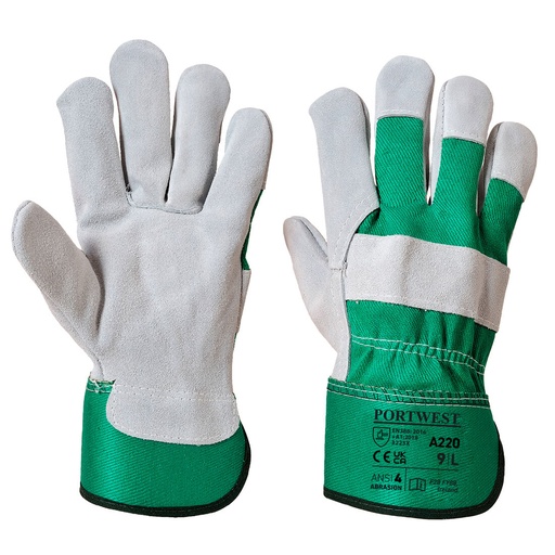 A220 Premium Chrome Rigger Glove - Green