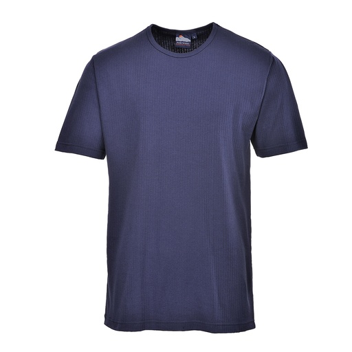 B120 Thermal T-Shirt Short Sleeve - Navy