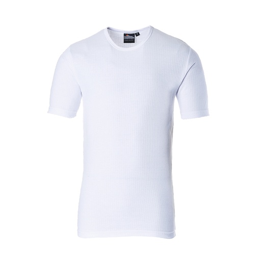 B120 Thermal T-Shirt Short Sleeve - White