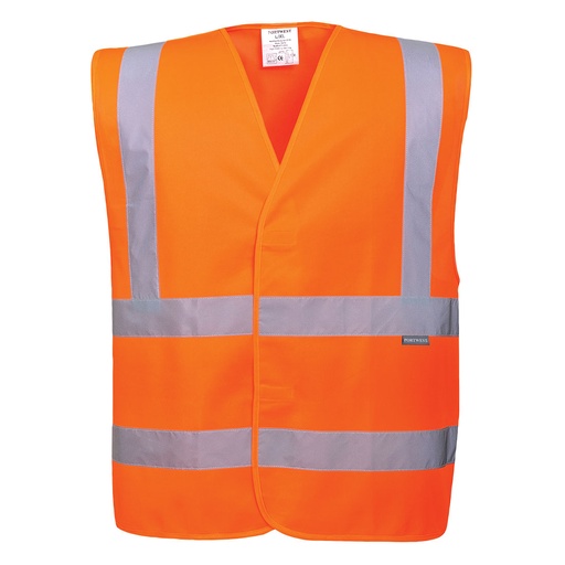 C470 Hi-Vis Two Band & Brace Vest - Orange