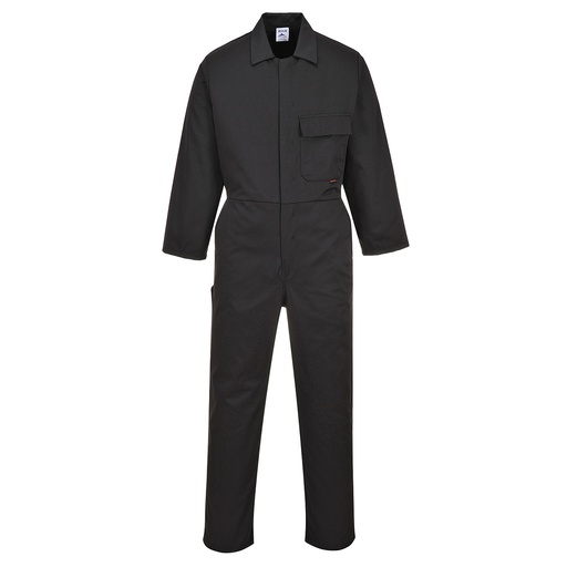 C802 Classic Coverall - Black