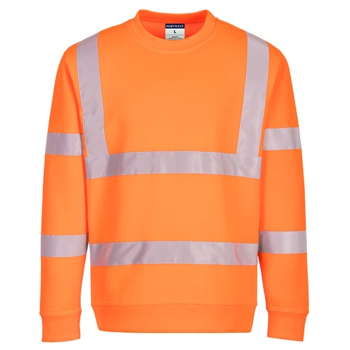 EC13 Eco Hi-Vis Sweatshirt - Orange