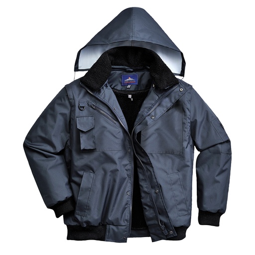 F465 4-in-1 Bomber Jacket - Navy