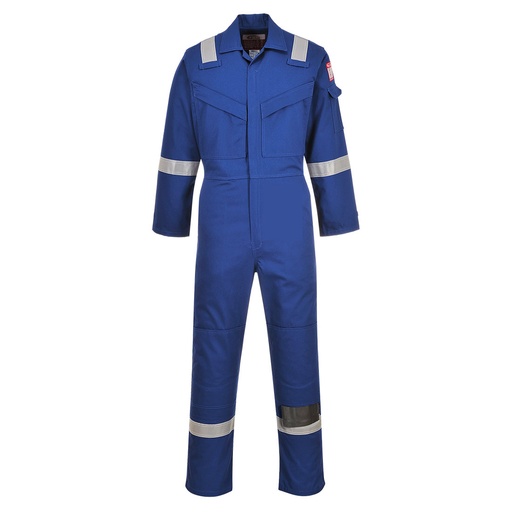 FR50 Flame Res Anti-Static Coverall 350G - Royal Blue