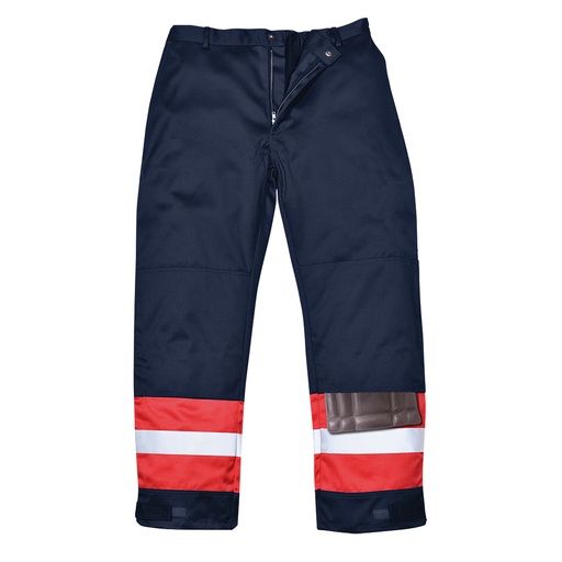 [Portwest FR56NAT] FR56 Bizflame Plus Trouser - Navy - Tall