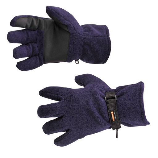 [Portwest GL12NAR] GL12 Fleece Glove insulatex Lined - Navy