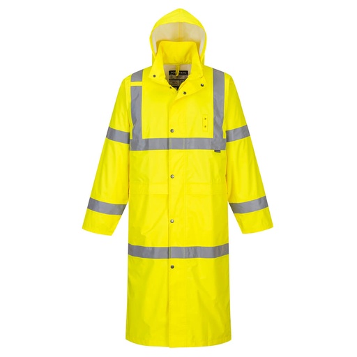 H445 Hi-Vis Coat 122Cm - Yellow