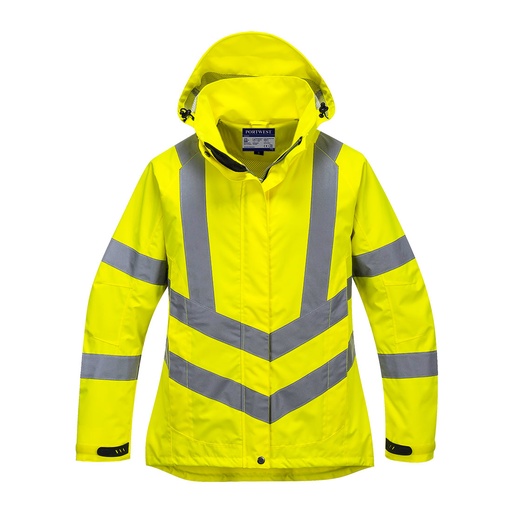 LW70 Womens HiVis Breathable Jacket - Yellow