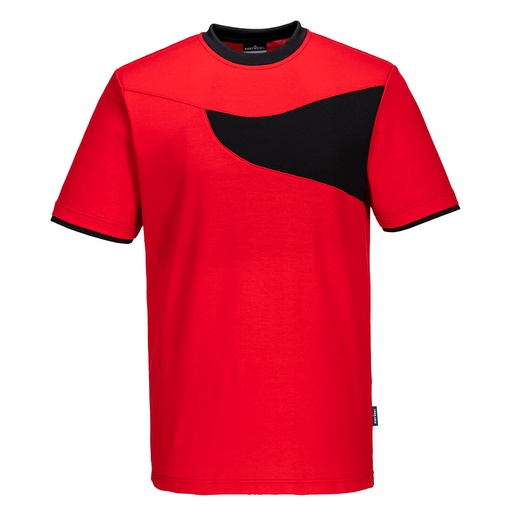 PW211 Pw2 T-Shirt S/S - Red/Black