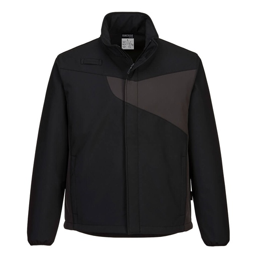 PW271 Pw2 Softshell Jacket (2L) - Black/Zoom Grey