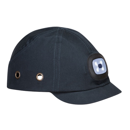 [Portwest PW29NAR] PW29 Usb Rechargeable Led Bump Cap - Navy