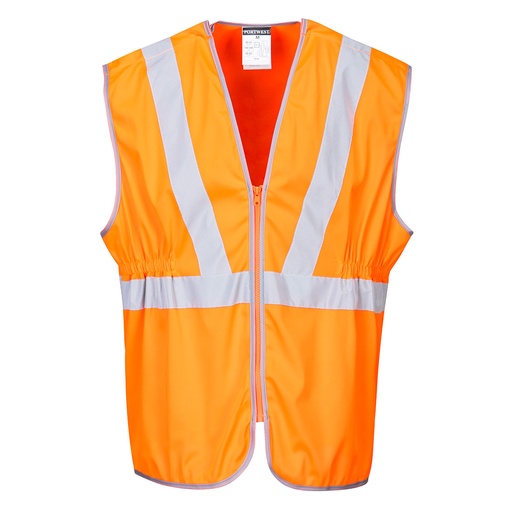 RT20 Hi-Vis Long Vest Ris - Orange