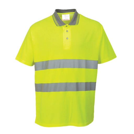 S171 Cotton Comfort Polo - Yellow